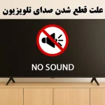چرا تلویزیون صدا ندارد
